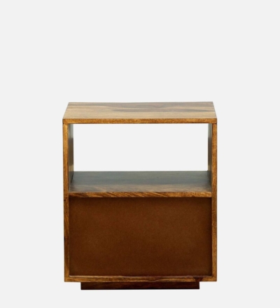 Modern Homes Bedside Table Sheesham Wood With Drawer By Sarve Furniture - Image 4