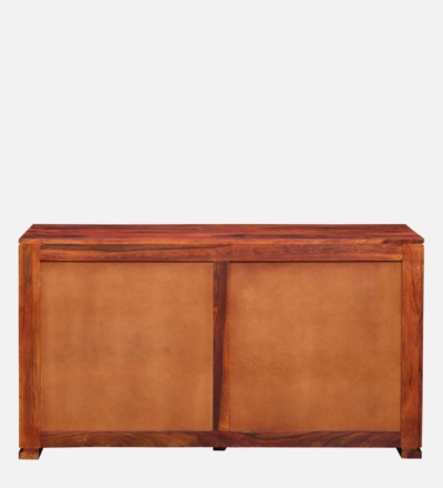 CorePulse Chest of Drawers with Frame Legs and Polished Finish Sheesham Wood - Image 7