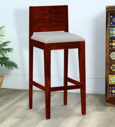 Sheesham wood bar furniture Stylish wooden bar stool Classic wooden bar chair Bar stool for modern homes Traditional style bar stool Home bar seating solution Wooden high stool Sheesham Durable bar chair for home Elegant wooden bar stool Solid wood bar stool India