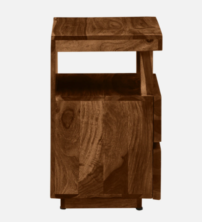 Premium Sheesham Wood Nightstand With Drawers By Sarve Furniture - Image 6