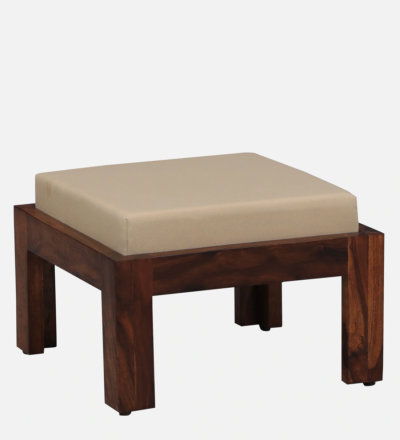 Solid Wood Nesting Coffee Table Set With Cushioned Stools By Sarve Furniture - Image 10