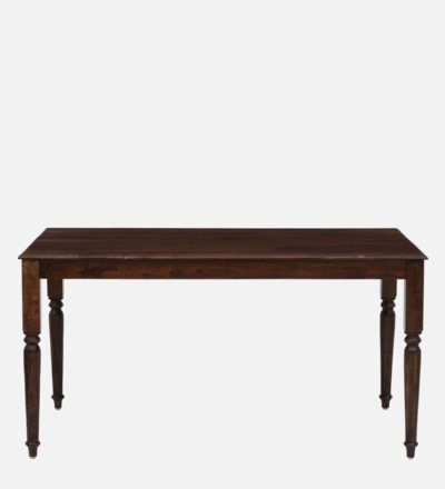 Classic Home Dining Set with Rectangular Table and Four Upholstered Chairs - Image 6