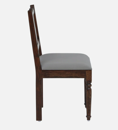 Classic Home Dining Set with Rectangular Table and Four Upholstered Chairs - Image 9