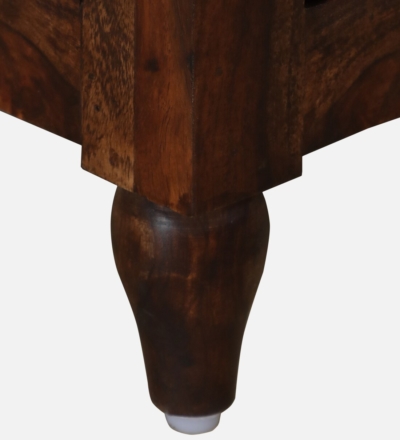 Handcrafted Wooden Bar Cabinet with Ample Storage and Display By Sarve Furniture - Image 4