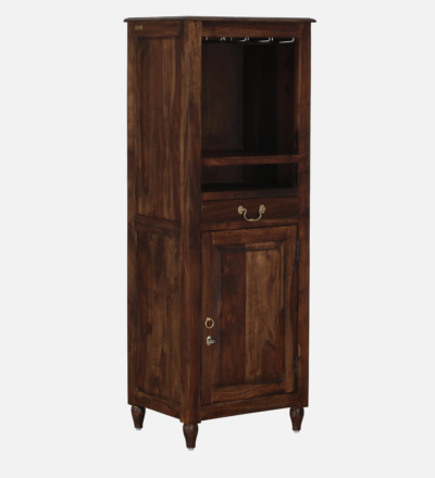Handcrafted Wooden Bar Cabinet with Ample Storage and Display By Sarve Furniture - Image 6