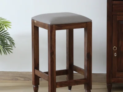 Vheraton Sheesham wood bar stools by Sarve Furniture – Set of 2 Handcrafted Vheraton bar stools made from solid Sheesham wood Elegant Vheraton Sheesham bar stools with ergonomic design Vheraton Sheesham wood stools with backrest – side view Set of 2 Vheraton bar stools in natural wood finish Sheesham wood Vheraton bar stools with rustic texture Pair of Vheraton bar stools perfect for modern kitchen bars Close-up of Vheraton Sheesham wood seat and footrest Vheraton bar stools in contemporary dining area – Sarve Furniture Designer Vheraton Sheesham bar stools – handcrafted seating pair