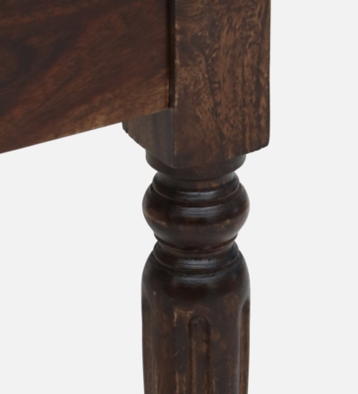 Handcrafted Solid Wood Bedside Table with Antique Finish With  Bedroom Decor - Image 8