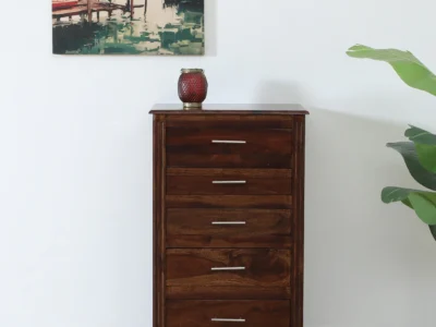 Elegant Drawer Storage Cabinet Wooden for Home Office or Living Room Spaces