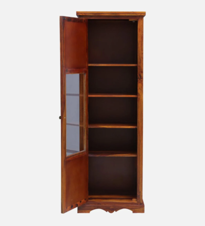 Stylish Sheesham Wood Bookcase with Smooth Finish and Elegant Structure - Image 6