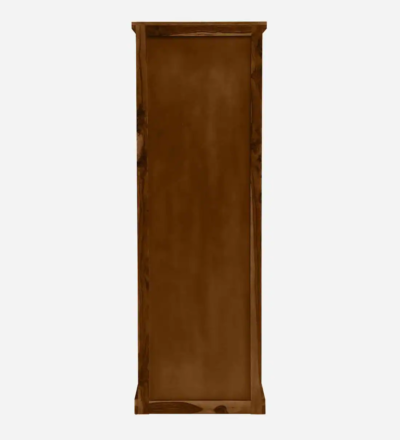 Designer Wooden Bookshelf in Sheesham with Unique Carved Patterns - Image 8