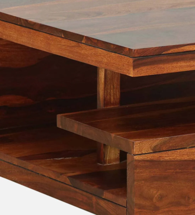 Modern Center Table Designs For Living Room Sheesham Wood By Sarve Furniture - Image 8