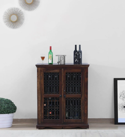 Compact wooden bar unit Corner fit bar cabinet Small bar unit for corners Wooden space saving bar Corner liquor cabinet Stylish bar unit for corners Bar cabinet for tight spaces Smart design wooden bar Home bar for corner placement Minimalist bar unit wood