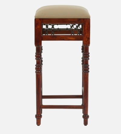 Nova Sheesham Wood Bar Stool By Sarve Furniture - Image 3