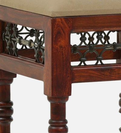 Nova Sheesham Wood Bar Stool By Sarve Furniture - Image 7