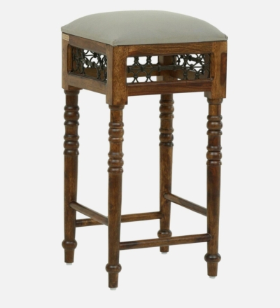 Luxe Sheesham Wood Bar Stool By Sarve Furniture - Image 5