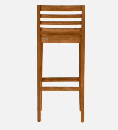Wooden Counter Stool with Strong Legs and Rustic Feel By Sarve Furniture - Image 5