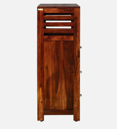 CraveCraft Chest of Drawers with Carved Knobs and Clean Storage Design Sheesham Wood - Image 8
