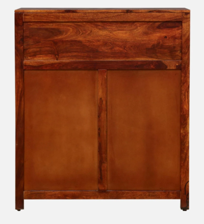 CraveCraft Chest of Drawers with Carved Knobs and Clean Storage Design Sheesham Wood - Image 7