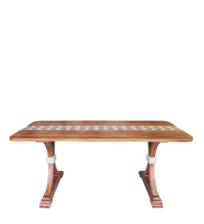 Elegance Wooden Dining Set for 6 with Comfortable Seating Options - Image 9