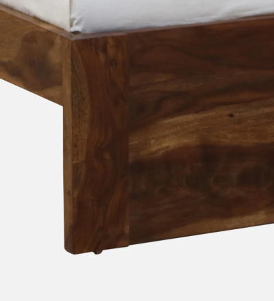 Cuddle Sheesham Wood Bed With Box Storage By Sarve Furniture - Image 8