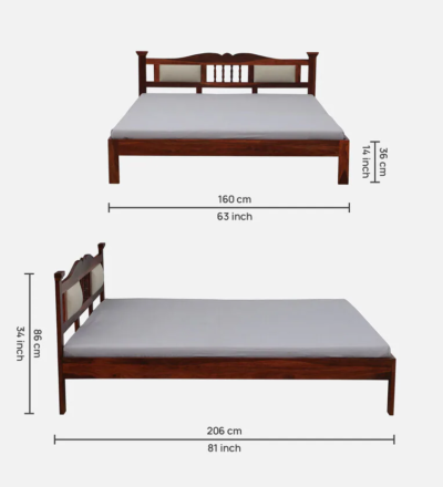 Elegant Wooden Bed Frame for Timeless Appeal By Sarve Furniture - Image 3