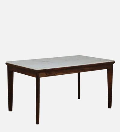 Sheesham Wood Dining Set 6 Seater with Strong Table Top and Fabric Cushions - Image 11