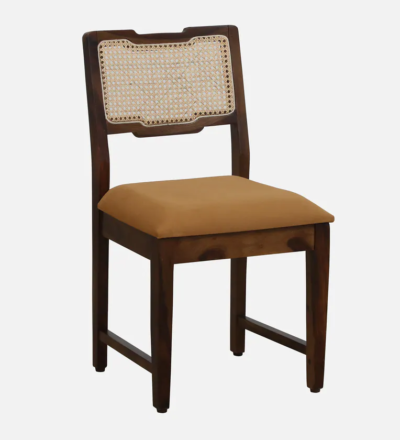 Sheesham Wood Dining Set 6 Seater with Strong Table Top and Fabric Cushions - Image 10
