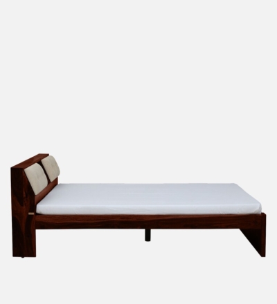 Coastal Sheesham Wood Bed With Headboard Storage By Sarve Furniture - Image 5