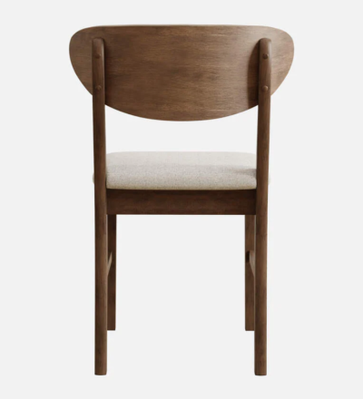 Elegant Solid Dining Set with Compact Table and Premium Backrest Seating Options - Image 8