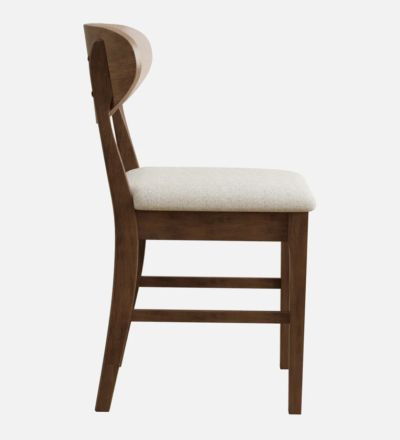 Elegant Solid Dining Set with Compact Table and Premium Backrest Seating Options - Image 9