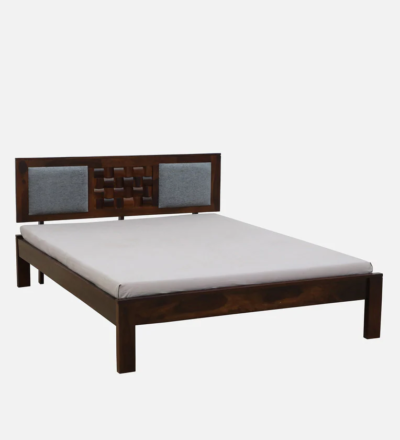Elegant Sheesham Wood Bed Without Storage By Sarve Furniture - Image 6
