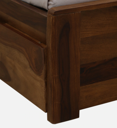 Modular Sheesham Wood Bed With Drawer Storage By Sarve Furniture - Image 12