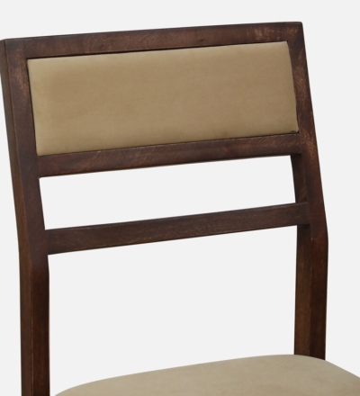 Contemporary Sheesham Dining Set with Designer Legs and Upholstered Cushions - Image 13