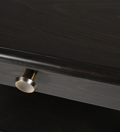 Sheesham Wood Nightstand with Polished Finish and Soft-Close Drawer Mechanism - Image 6