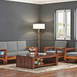 Maharaja Royale Solid Sheesham Wood Luxury Sofa Set for Living Room by Sarve Furniture