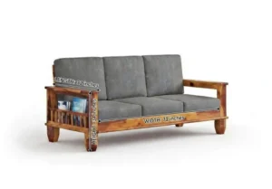 Maharaja Royale Solid Sheesham Wood Luxury 5 Seater Sofa Set - Image 10
