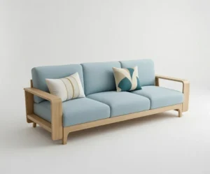 Royal Rajwada Solid Sheesham Wood Premium 5 Seater Sofa Set with Carving - Image 6