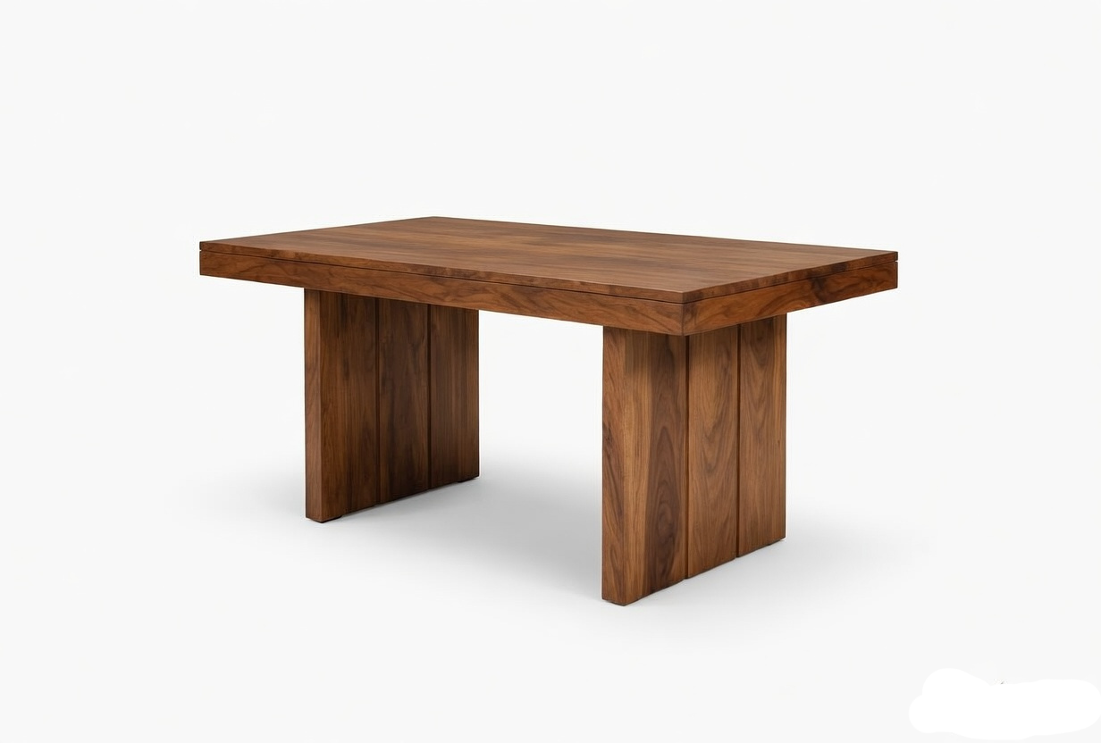 Royal Solid Sheesham Wood 6 Seater Dining Table Set - Image 4