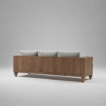Classic Rajasthan Premium Solid Sheesham Wooden Sofa Set for Living Room - Image 6