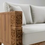 Classic Rajasthan Premium Solid Sheesham Wooden Sofa Set for Living Room - Image 5