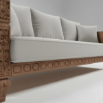 Classic Rajasthan Premium Solid Sheesham Wooden Sofa Set for Living Room - Image 4