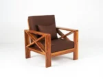 Grand Dynasty Solid Sheesham Wood Luxury Sofa Set - Image 4