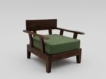 Heritage Solid Sheesham Wood Luxury Sofa Set with Modern Finish - Image 2