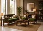 Heritage Solid Sheesham Wood Luxury Sofa Set with Modern Finish