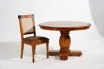 Imperial RoundCraft Solid Wood Dining Table Set for Modern Homes - Image 4