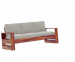 Luxe Solid Sheesham Wood Premium Seating Sofa Set with Modern Finish for Home - Image 9