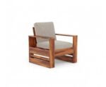 Luxe Solid Sheesham Wood Premium Seating Sofa Set with Modern Finish for Home - Image 2