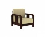 Maharaja comfort solid wood designer sofa set with cushioned upholstery - Sarve Furniture