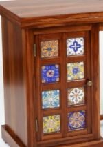 Maharaja Heritage Solid Wood Study Table with Royal Drawer Storage - Image 7