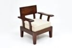 Solid Sheesham Wood Luxury 5 Seater Sofa Set Sarve Furniture - Image 9
